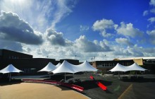 Trinity C of E  High School, Manchester – Tensile Canopies
