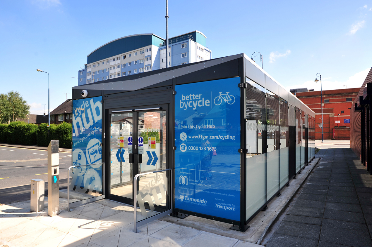 Cycle Hub Ashton Under Lyne Transport For Greater Manchester inside cycling hub regarding Motivate