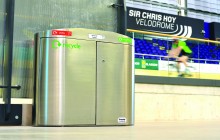 Sir Chris Hoy Velodrome, Emirates Arena – Bespoke Stainless Steel Bin