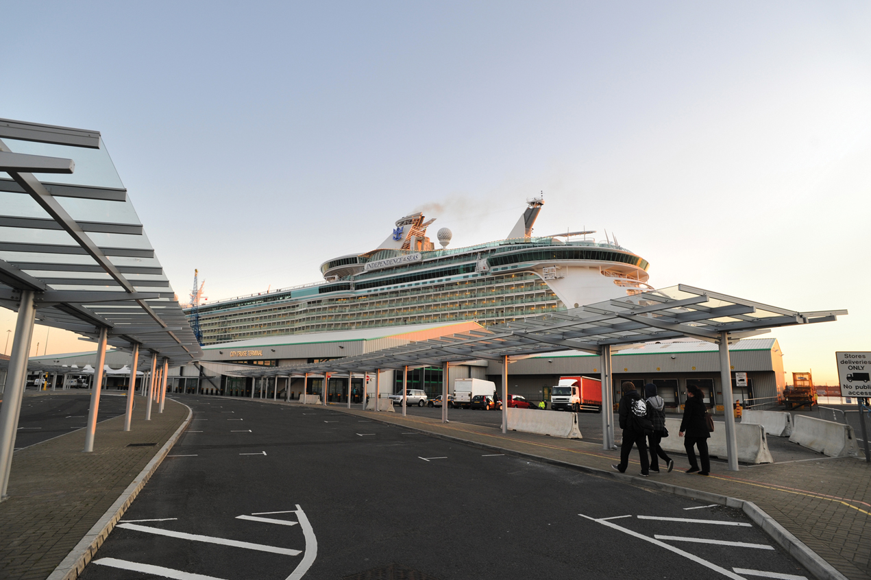 city cruise terminal southampton arrivals